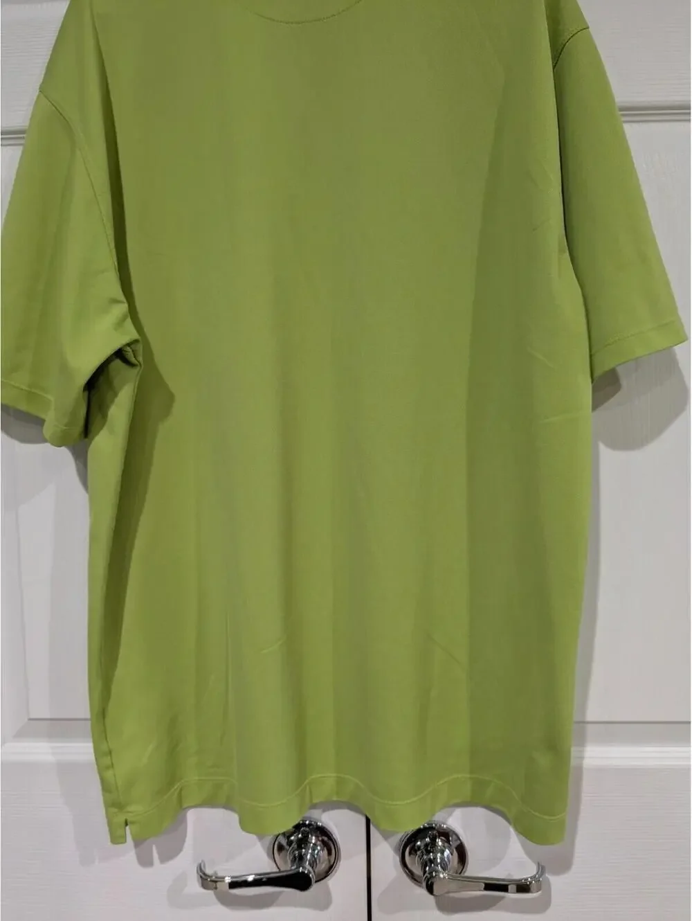 Nike Golf Men's FIT DRY Polo Shirt Bright Green Polyester, Size XL